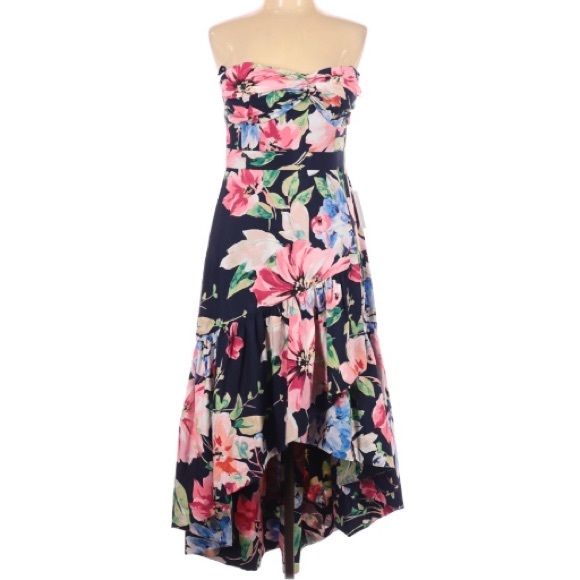 Eliza J Strapless High/Low Dress - Picture 10 of 11